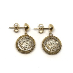 Neonero orecchini oro 18 kt