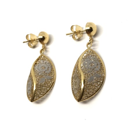 Neonero orecchini oro 18 kt