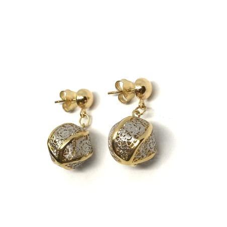 Neonero orecchini oro 18 kt