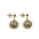 Neonero orecchini oro 18 kt