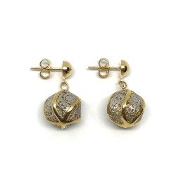 Neonero orecchini oro 18 kt