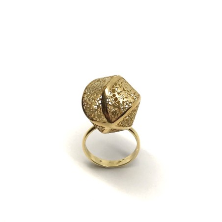Neonero anello oro 18 kt