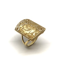Neonero anello oro 18 kt