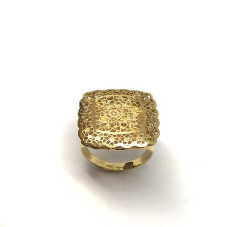 Neonero anello oro 18 kt