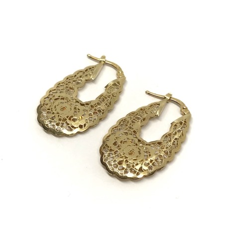Neonero 18 kt gold earrings