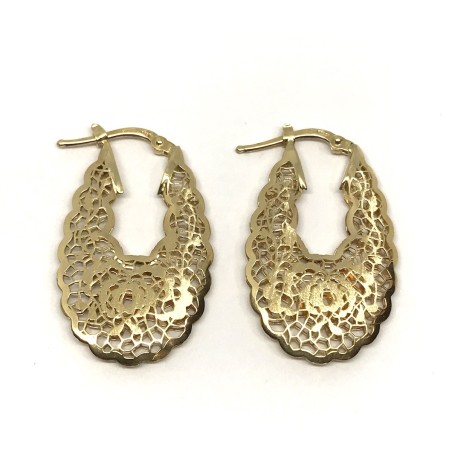 Neonero orecchini oro 18 kt