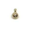 18 kt gold Novello pendant
