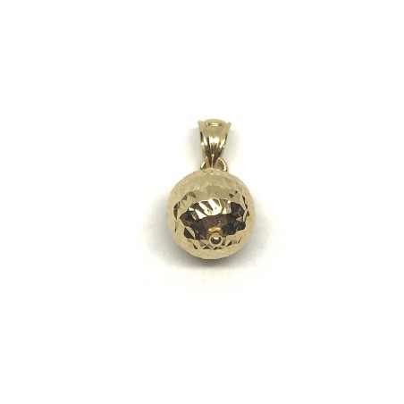 18 kt gold Novello pendant
