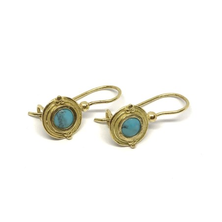 Fabula etrusca 18 kt gold earrings