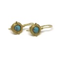 Fabula etrusca 18 kt gold earrings