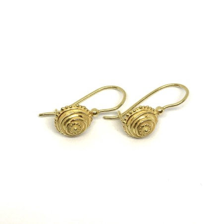 Fabula etrusca 18 kt gold earrings