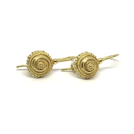 Fabula etrusca orecchini oro 18 kt