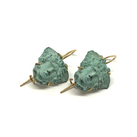 Fabula etrusca orecchini oro 18 kt
