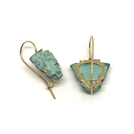 Fabula etrusca orecchini oro 18 kt