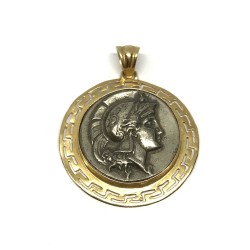 Fabula etrusca pendente oro 18 kt