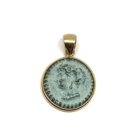 Fabula etrusca pendente oro 18 kt