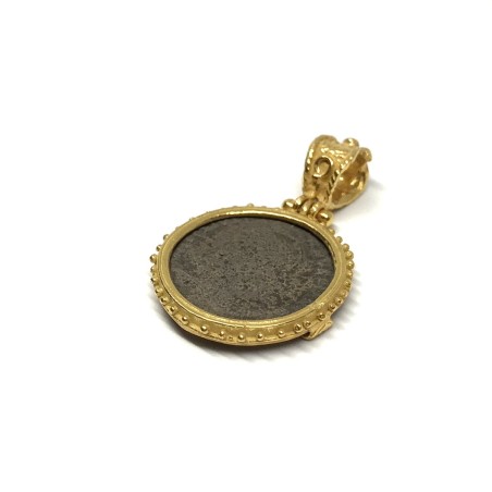 Fabula etrusca 18 kt gold pendant