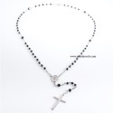 Collana rosario argento 925