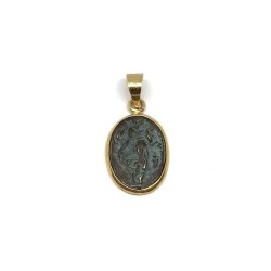 Fabula etrusca pendente oro 18 kt