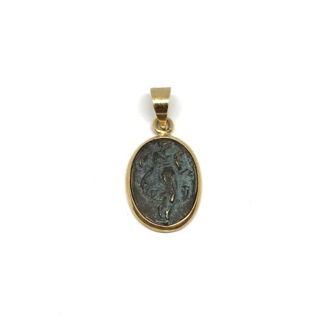 Fabula etrusca pendente oro 18 kt
