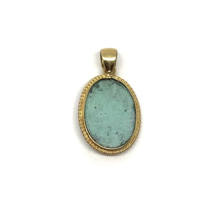 Fabula etrusca pendente oro 18 kt