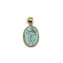 Fabula etrusca 18 kt gold pendant