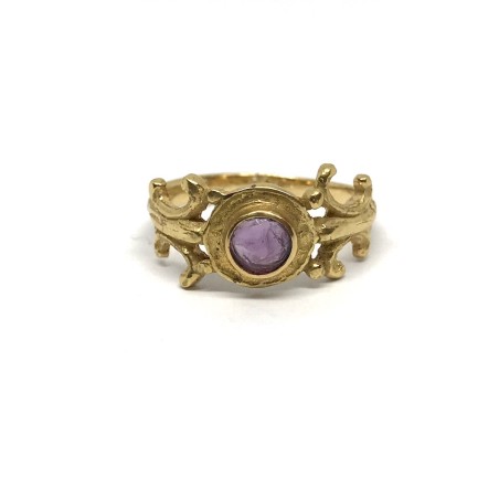 Fabula etrusca 18 kt gold ring