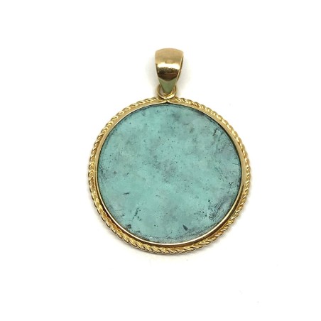 Fabula etrusca 18 kt gold pendant