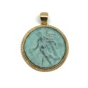 Fabula etrusca pendente oro 18 kt
