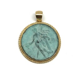 Fabula etrusca pendente oro 18 kt