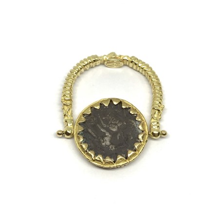 Fabula etrusca anello oro 18 kt