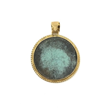 Fabula etrusca 18 kt gold pendant
