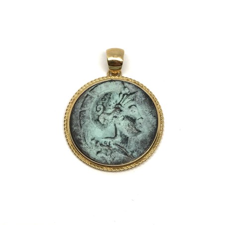 Fabula etrusca pendente oro 18 kt