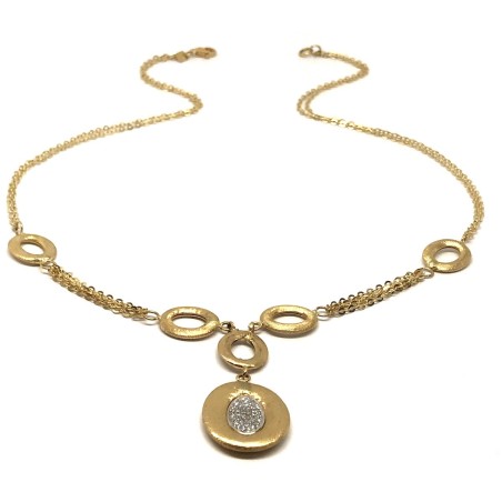 Bolzon collana donna oro giallo 18kt