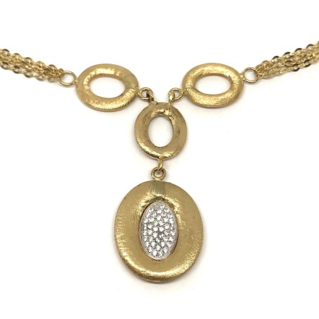 Bolzon collana donna oro giallo 18kt