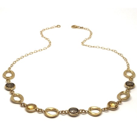 Bolzon collana donna oro giallo 18kt