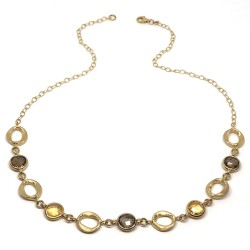 Bolzon collana donna oro giallo 18kt