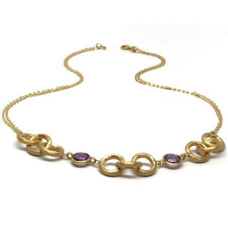 Bolzon collana donna oro giallo 18kt