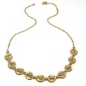 18kt yellow gold Bolzon woman necklace