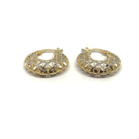 Orecchini pvz oro 18 kt