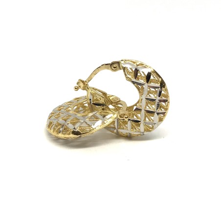 18 kt gold pvz earrings