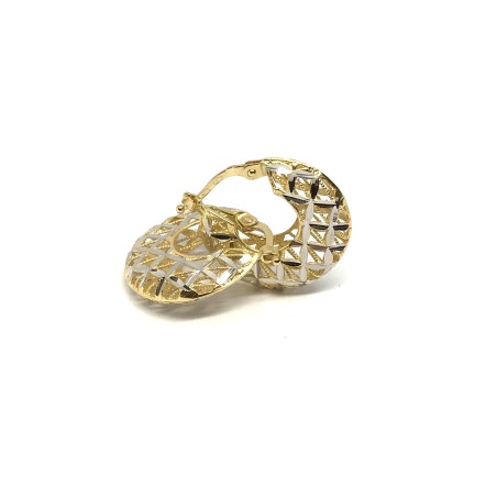 Orecchini pvz oro 18 kt