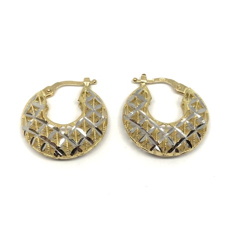 Orecchini pvz oro 18 kt