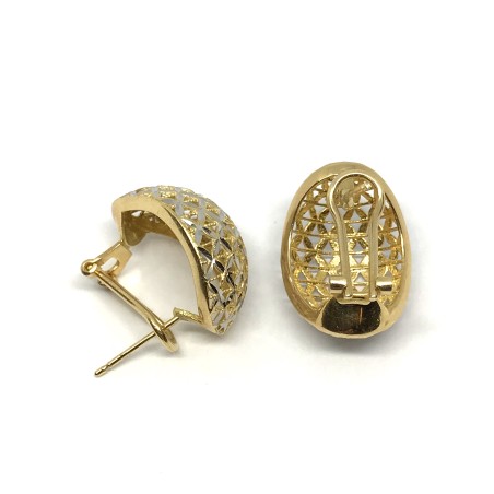 Orecchini pvz oro 18 kt