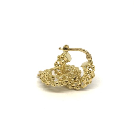 Orecchini pvz oro 18 kt