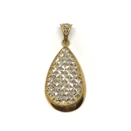 18 kt gold pvz pendant