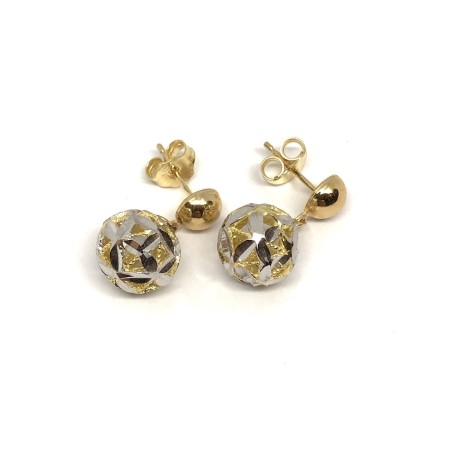 18 kt gold pvz earrings