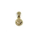 18 kt gold pvz pendant