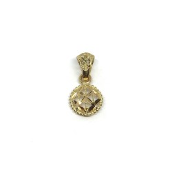 18 kt gold pvz pendant