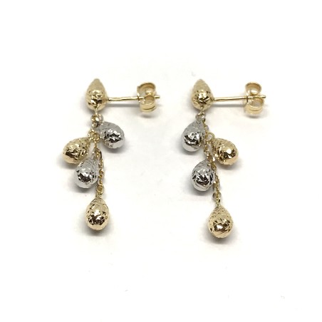 Orecchini Novello oro 18 kt